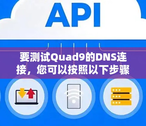 要测试Quad9的DNS连接,您可以按照以下步骤操作