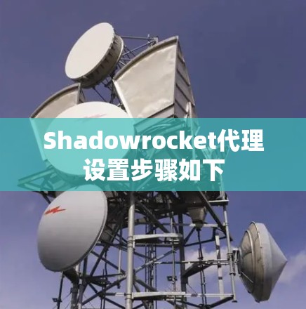 Shadowrocket代理设置步骤如下