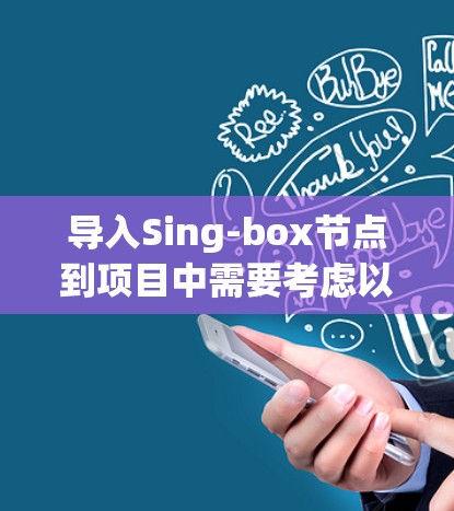导入Sing-box节点到项目中需要考虑以下几个方面
